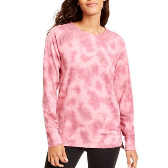 Ideology Tops - Ideology
Tie-Dyed High-Low Hem Sweatshirt